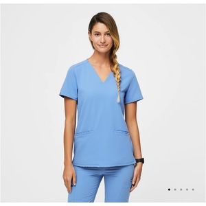 Navy FIGS Scrubs Bundle: 2 Joggers & 2 Tops Size XS